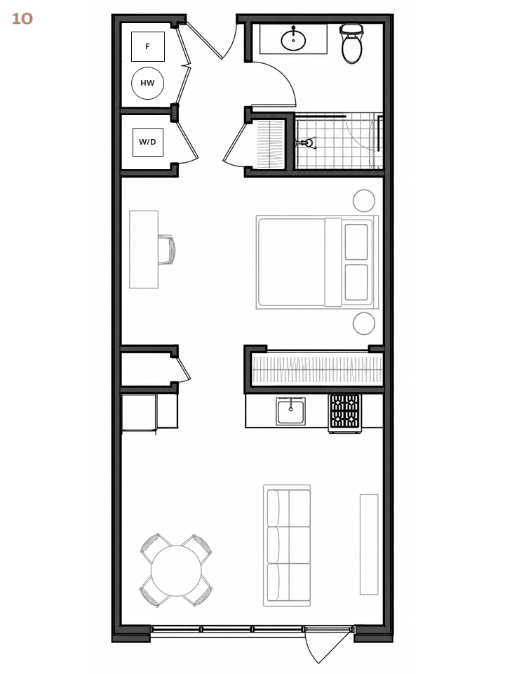 Unit 10 Floor Plan